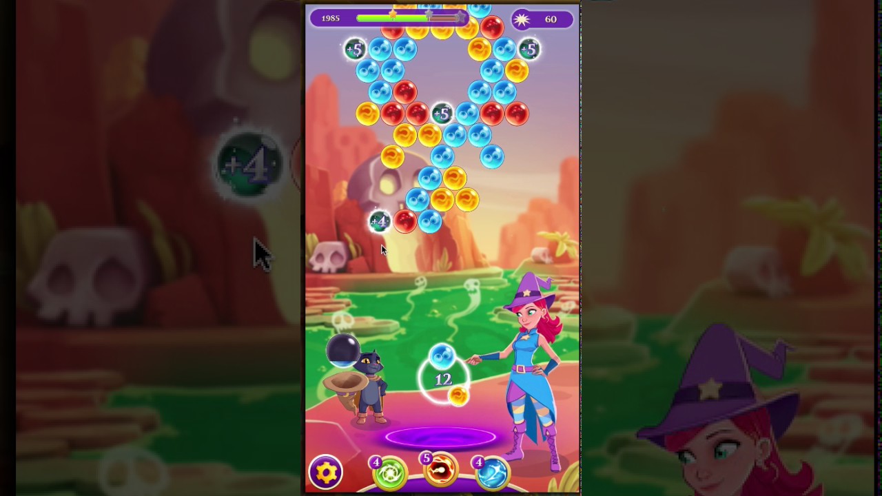 Bubble Witch Saga 3 - Level 141 - No Boosters (by match3news.com)