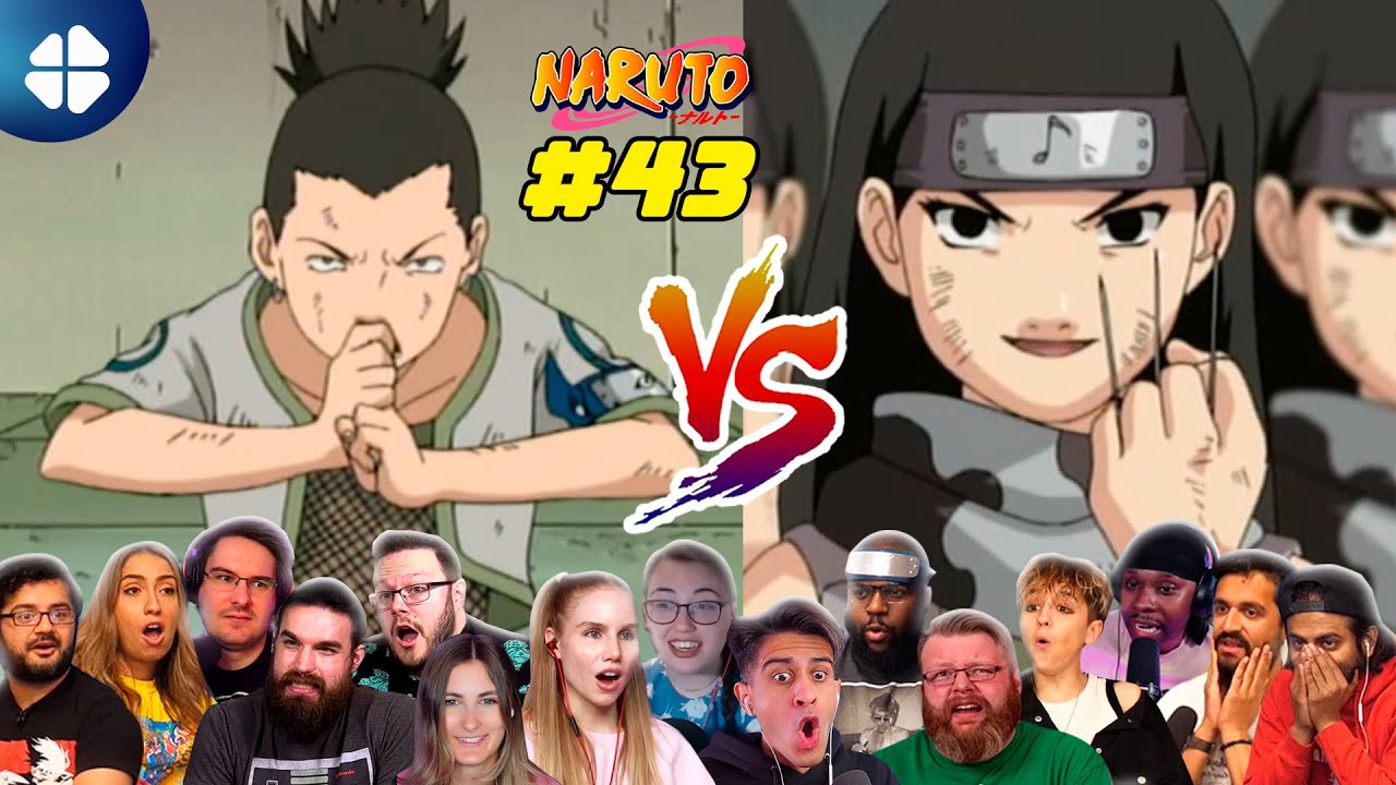 Shikamaru vs Kin | Naruto 43 Reaction Mashup ナルト海外の反応
