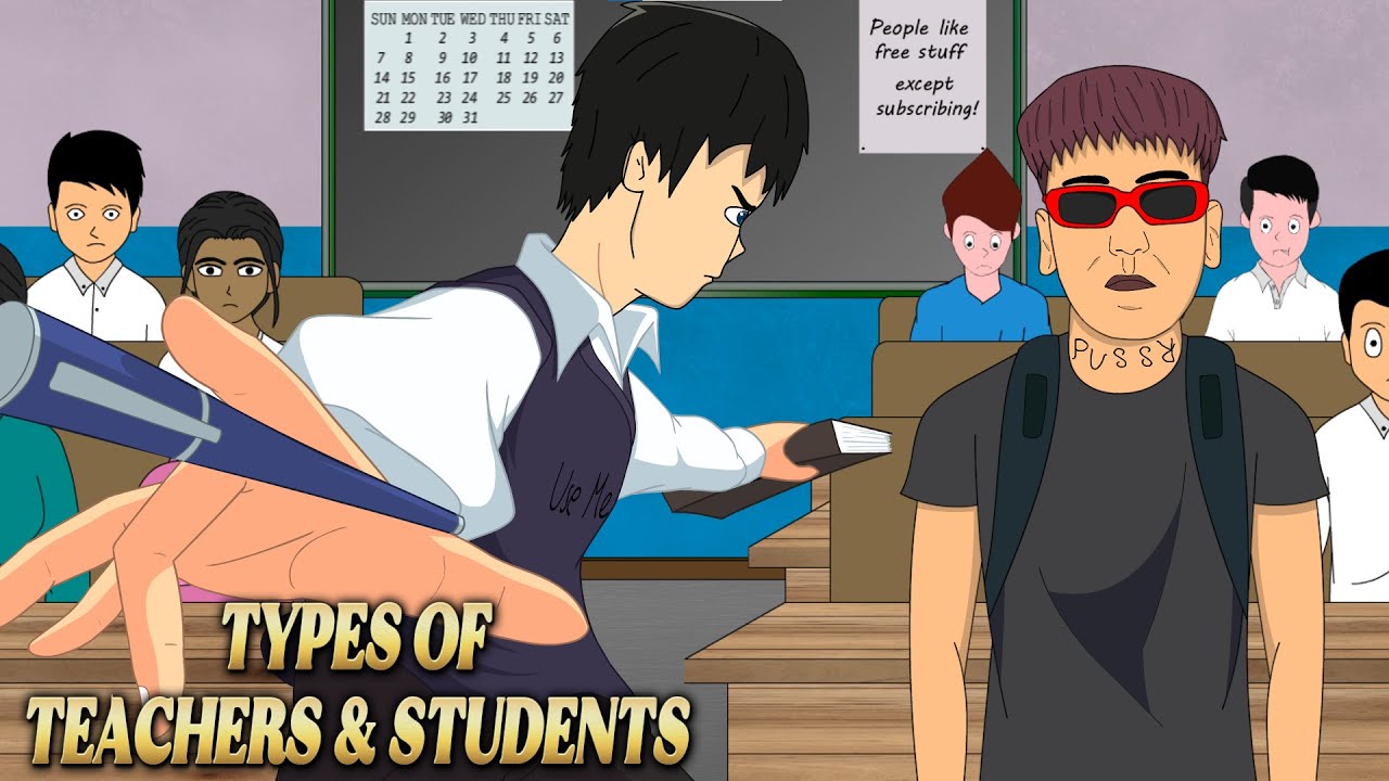 Lil Jhola As A Student | Types Of Teachers  & Students | Nepali Animation
