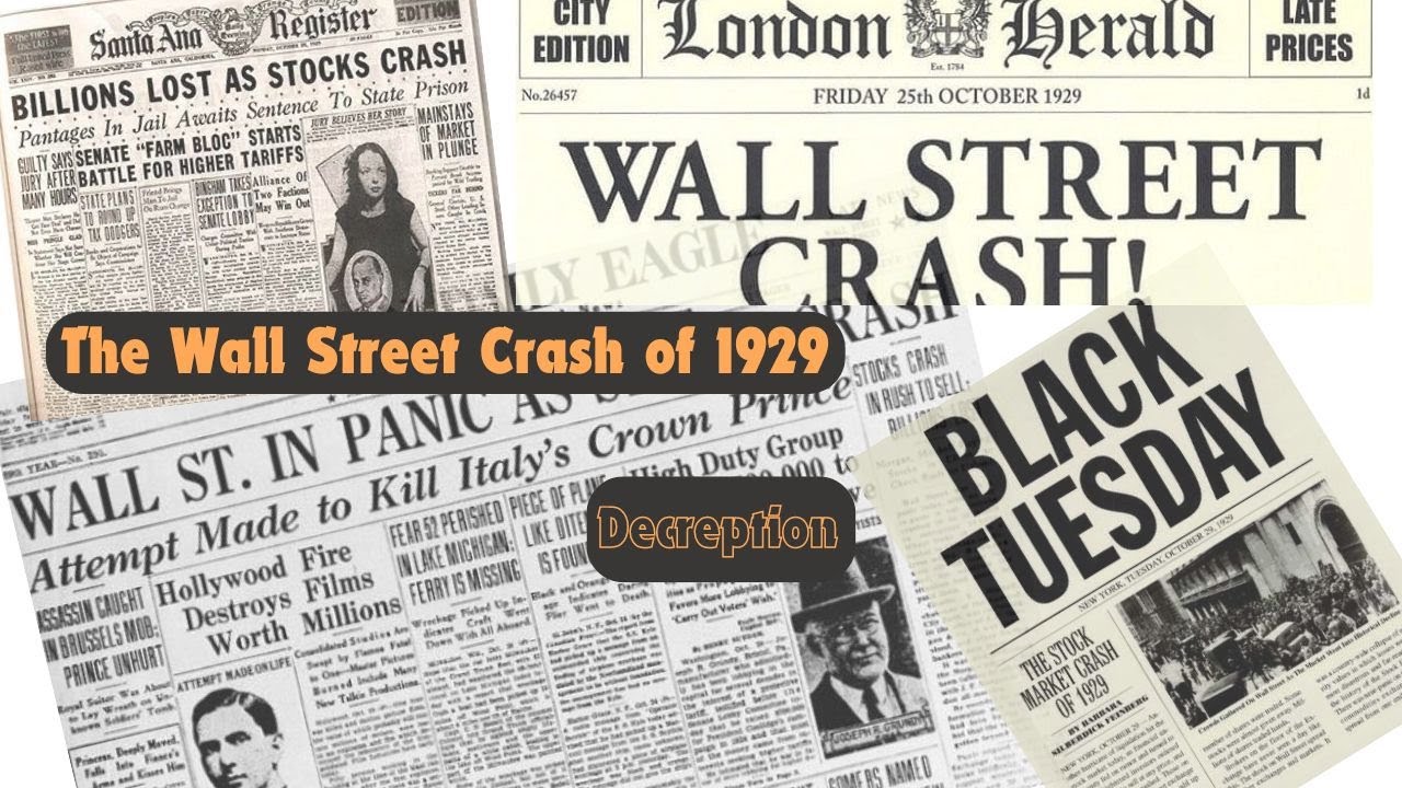 The Wall Street Crash of 1929: Causes, Impact, and Aftermath