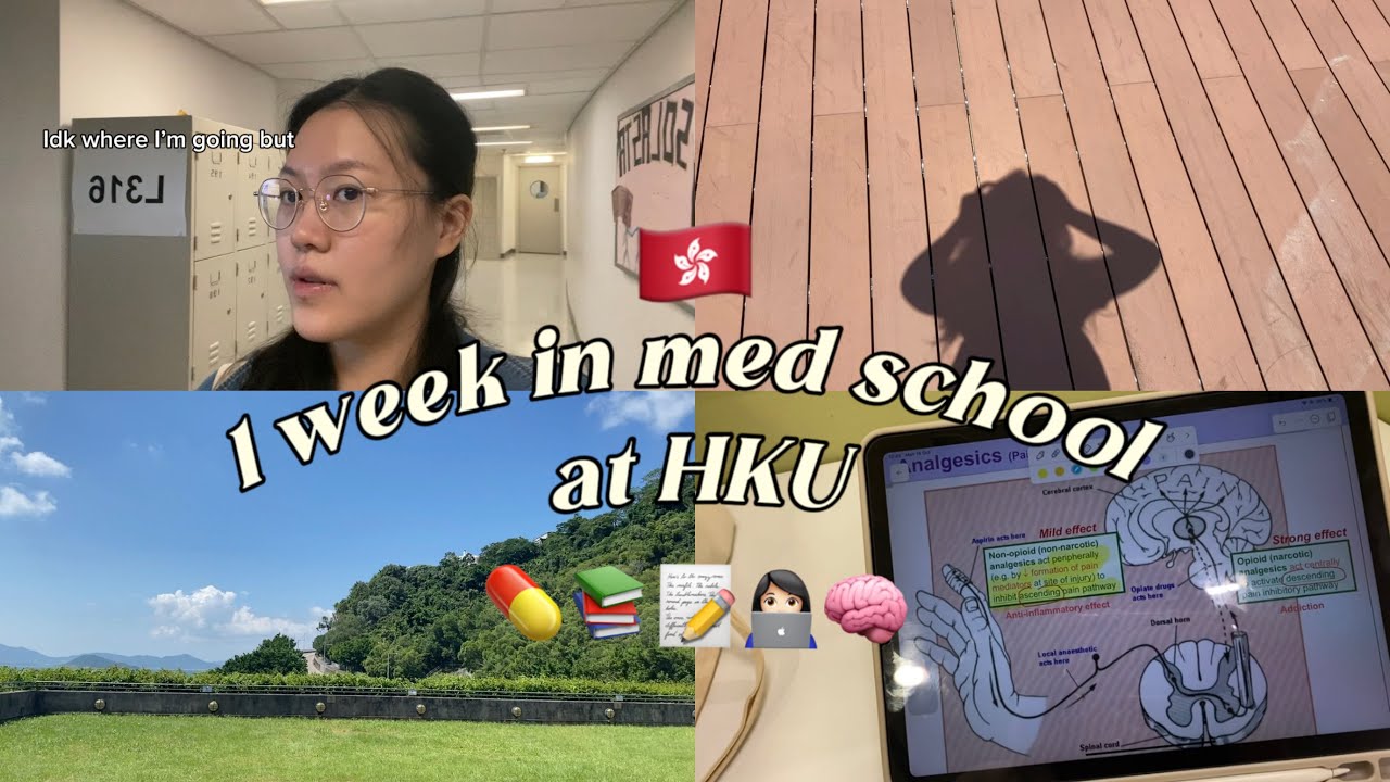 💊跟我係hkumed返學一週🎒Go to school with me for 1 week @hkumed