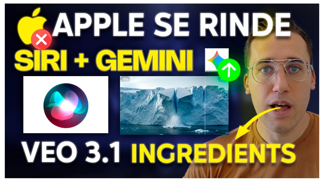 🔔 APPLE SE RINDE a GOOGLE 😱 | SIRI USARÁ GEMINI y OPENAI QUEDA FUERA DEL JUEGO 😱