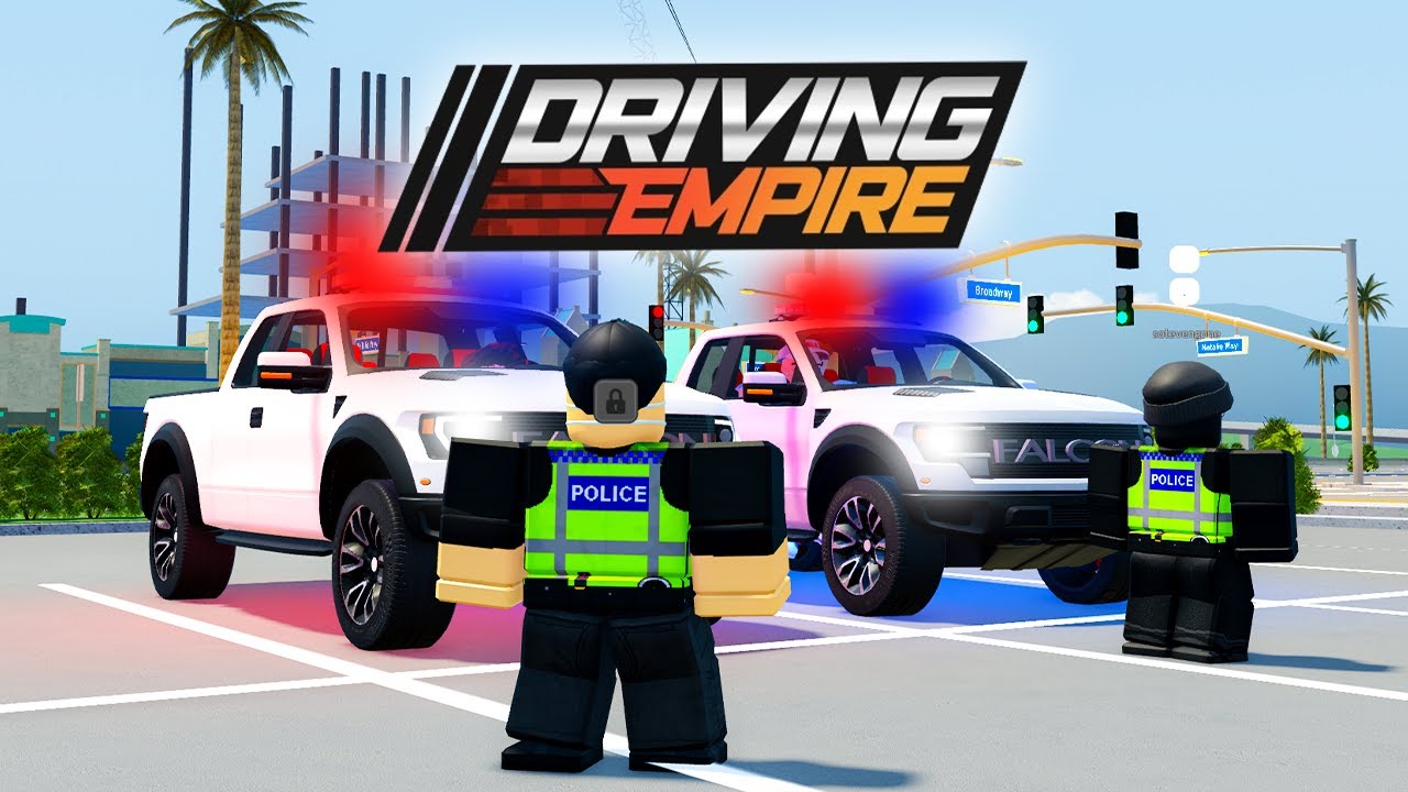 Police Patrol Roleplay In Driving Empire!