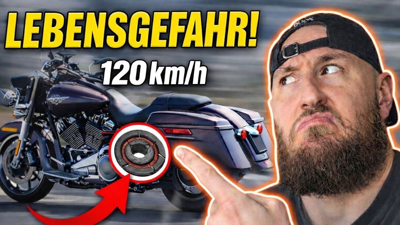 Harley Death Wobble – DAS kann dich bei 120 km/h töten!