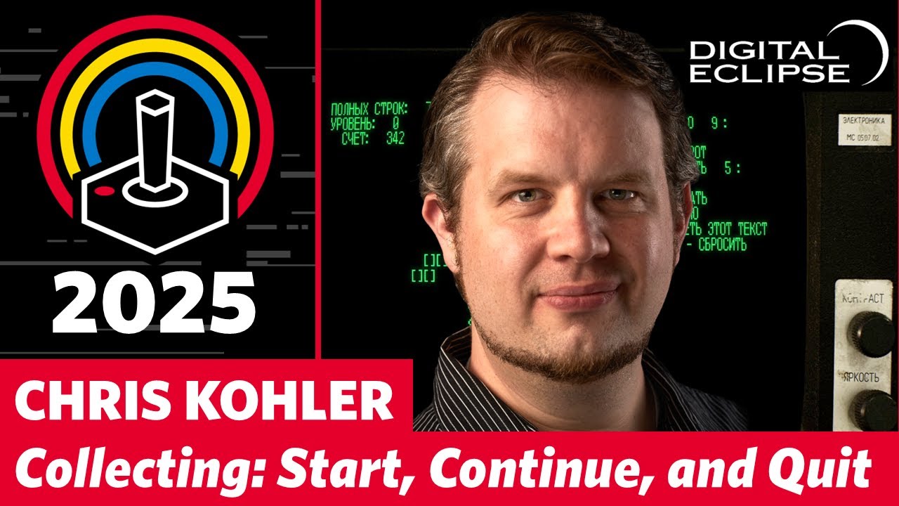 Chris Kohler - How to Start, Continue, and Quit Collecting - PRGE 2025 Portland Retro Gaming Expo