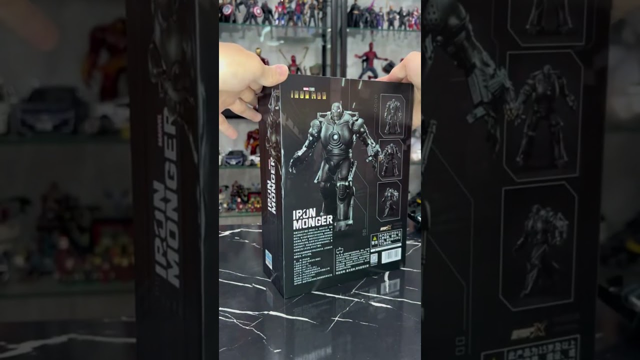 Iron Man Iron Monger Figure Unboxing 