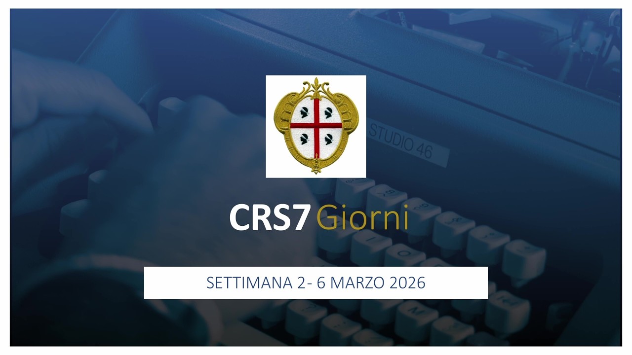 CRS7 Giorni n. 06 del 2026 - Settimana dal 2 al 6 marzo 2026