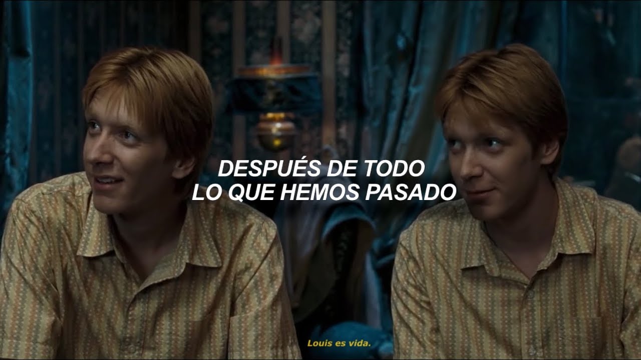 Combinación que no sabías que necesitabas hasta ahora || Act My Age ; Weasley Twins [Sub. Español]
