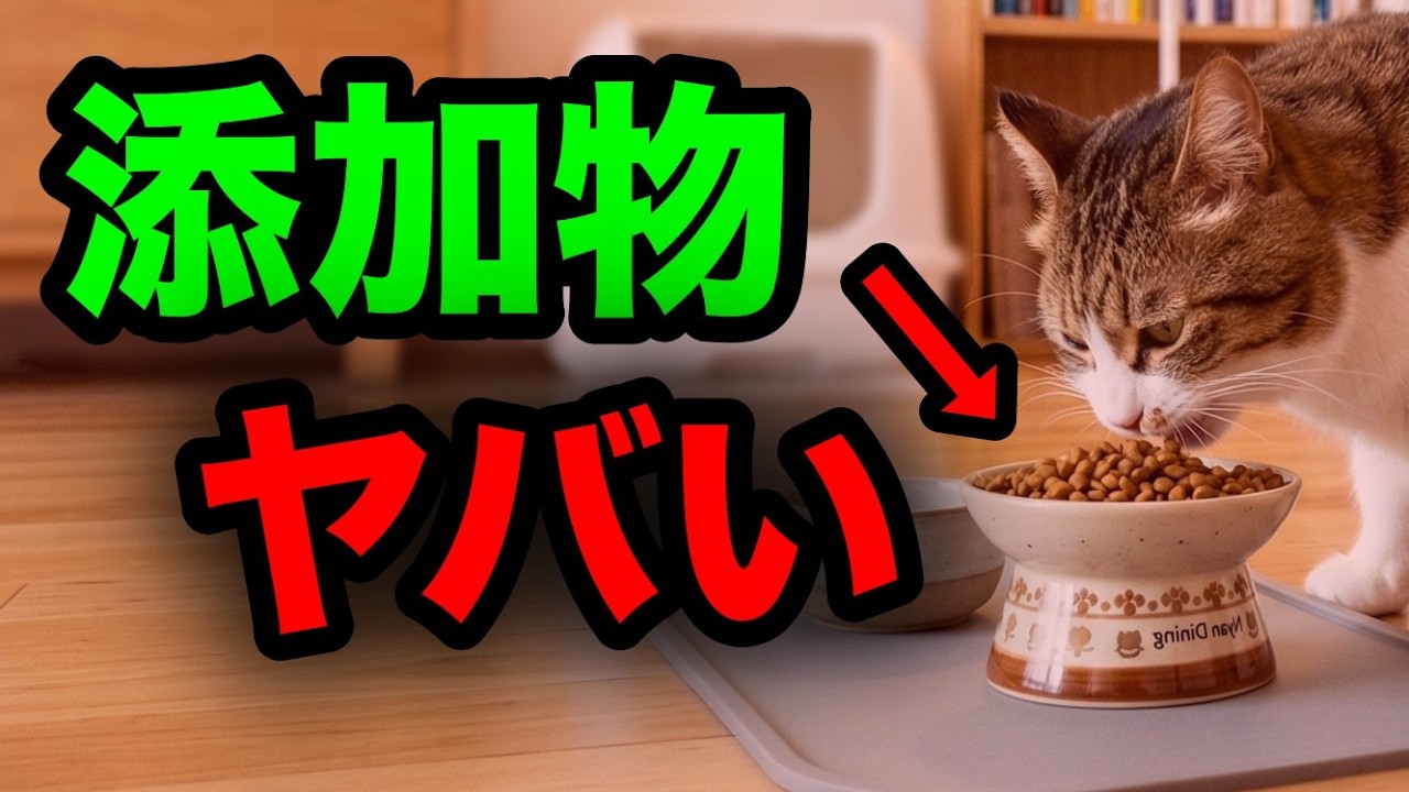 キャットフードの添加物を獣医師が解説します【猫の食事がわかる本⑰ P56-58】