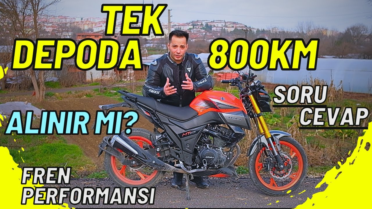 ⚡ARORA MT 125🔱TEK DEPODA 800KM‼️ DETAYLI İNCELEME