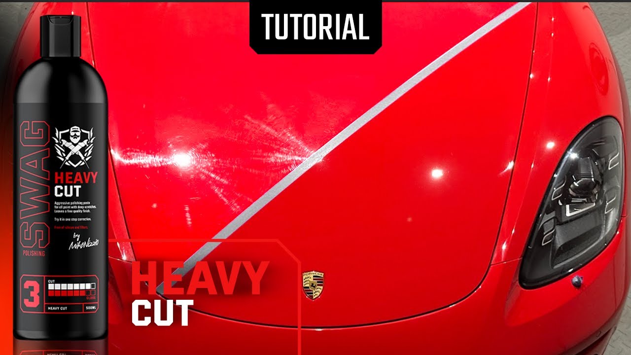 HOW TO USE: SWAG HEAVY CUT paint polishing paste