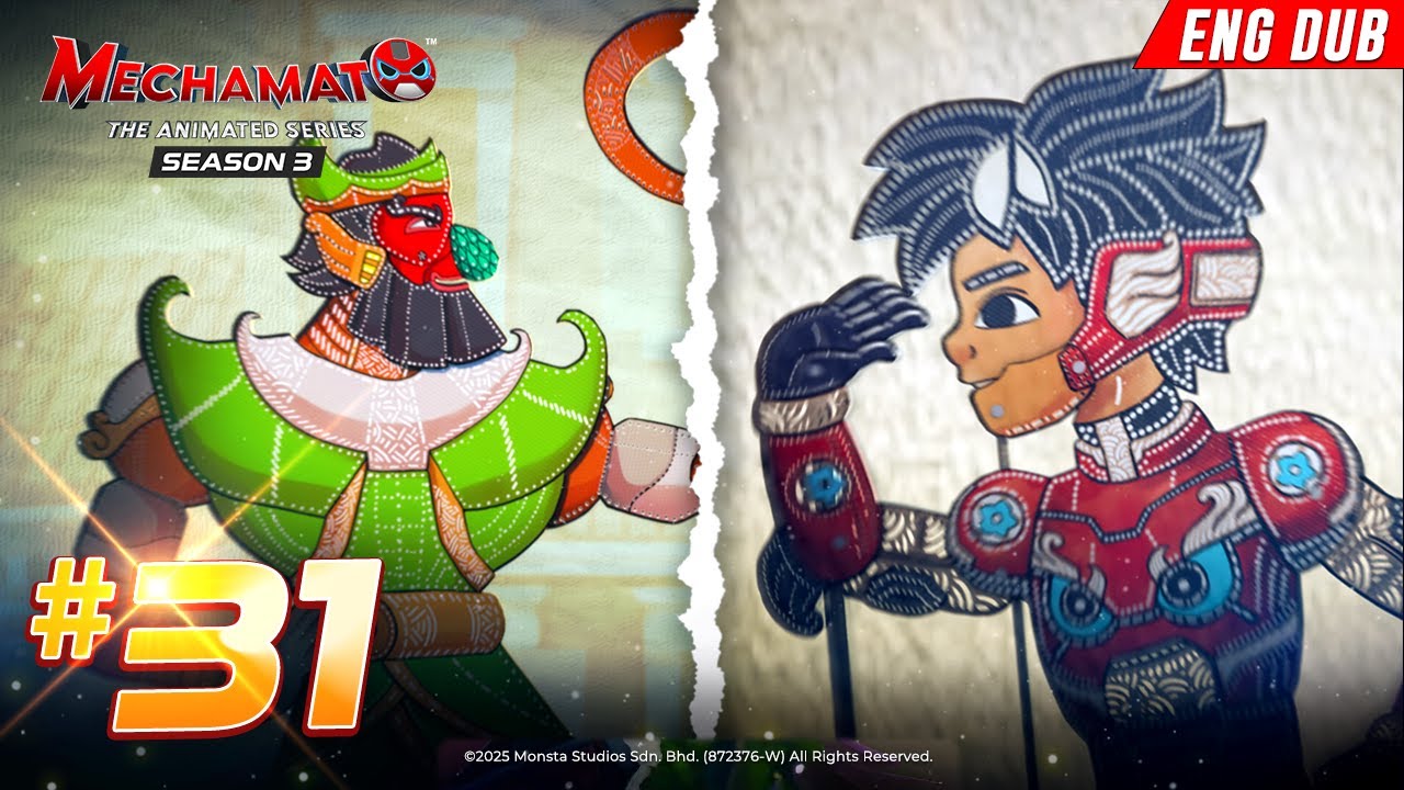 EP31 – Shadow Puppet Showdown | Mechamato Season 3