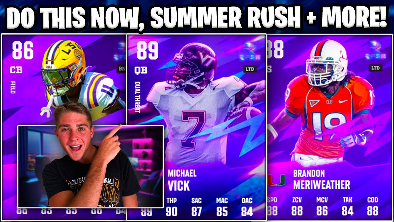 WHAT YOU NEED TO DO TODAY IN CFB 27! PHENOM + SUMMER RUSH REVEALS, PACK GLITCH + MORE!