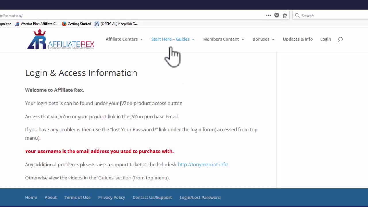 Affiliate Rex - Welcome To Affiliate Rex