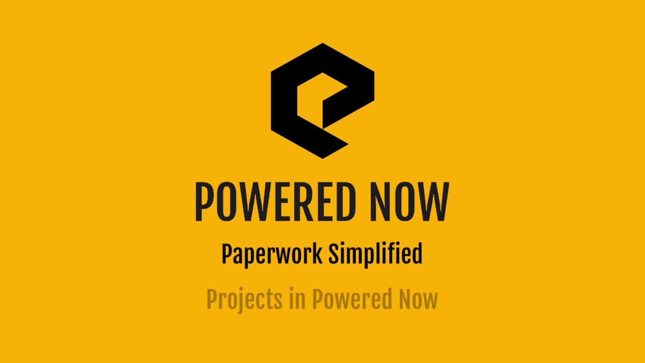 Using a Project in Powered Now