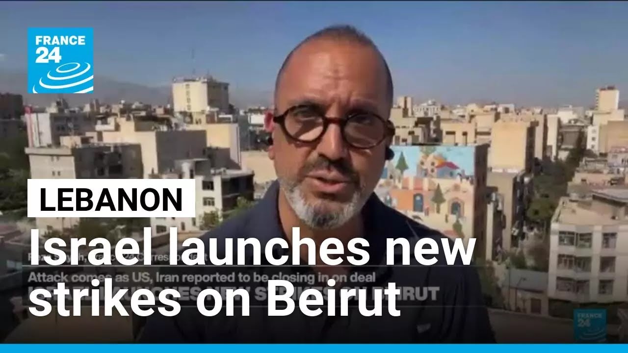 Israeli military strikes Beirut suburbs in the lead-up to anticipated US-Iran deal &bull; FRANCE 24
