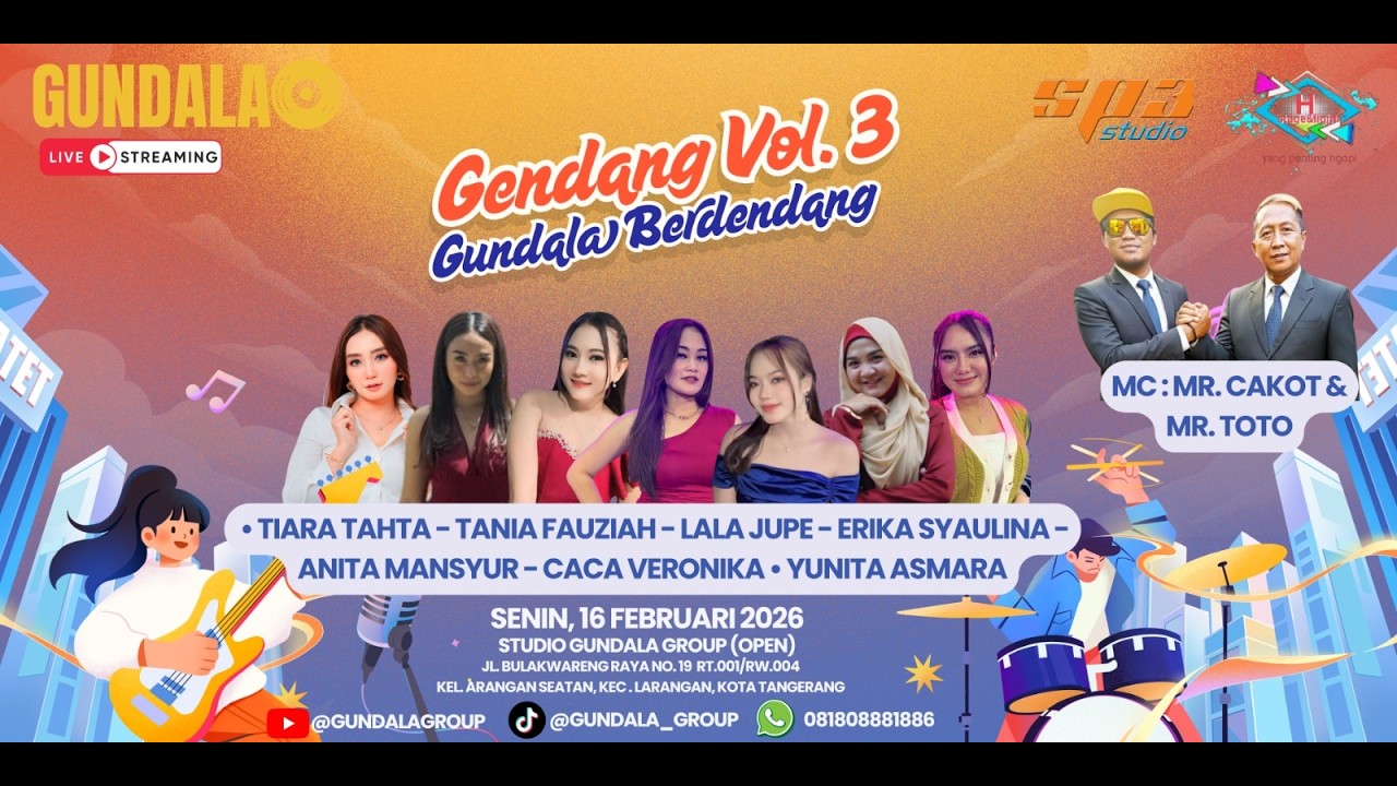 GENDANG (GUNDALA BERDENDANG VOL.3) I GUNDALA GROUP