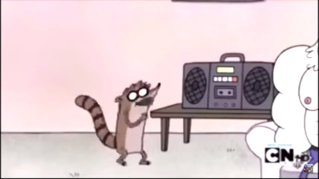 Rigby bailando ilarie, ilari larie