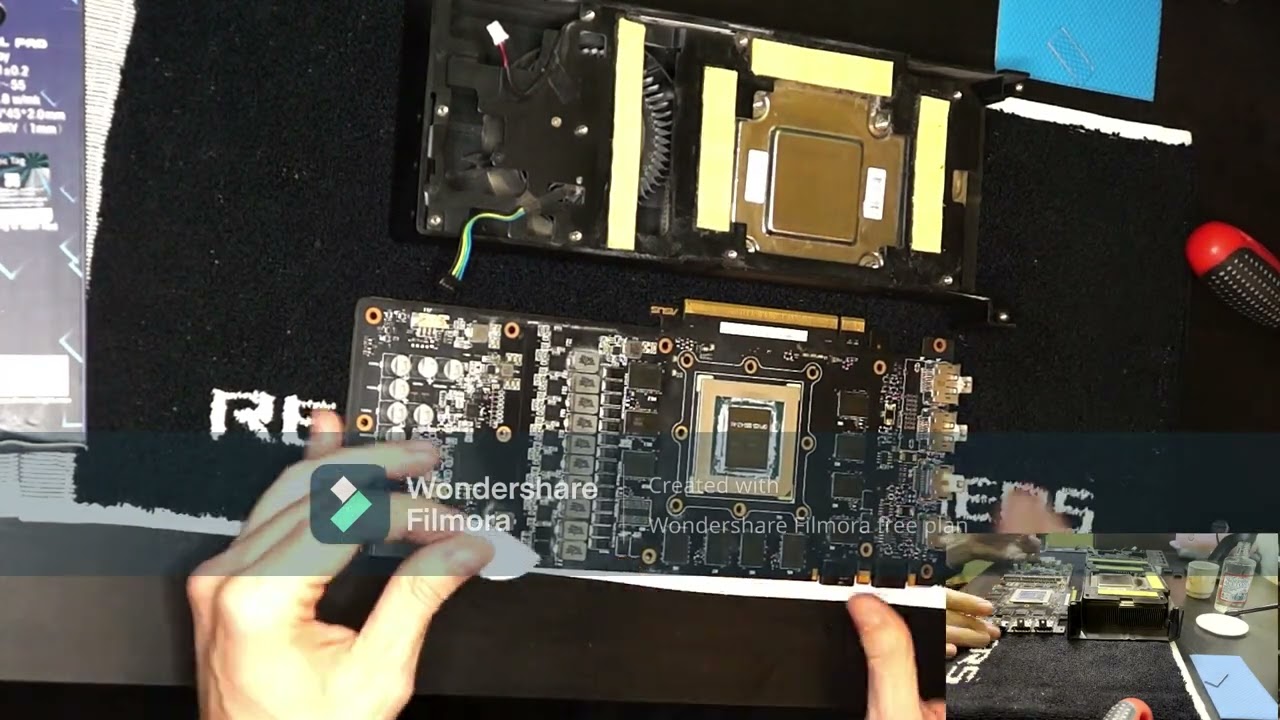 ASUS 1080ti Turbo - Thermal pad replacement - good results!