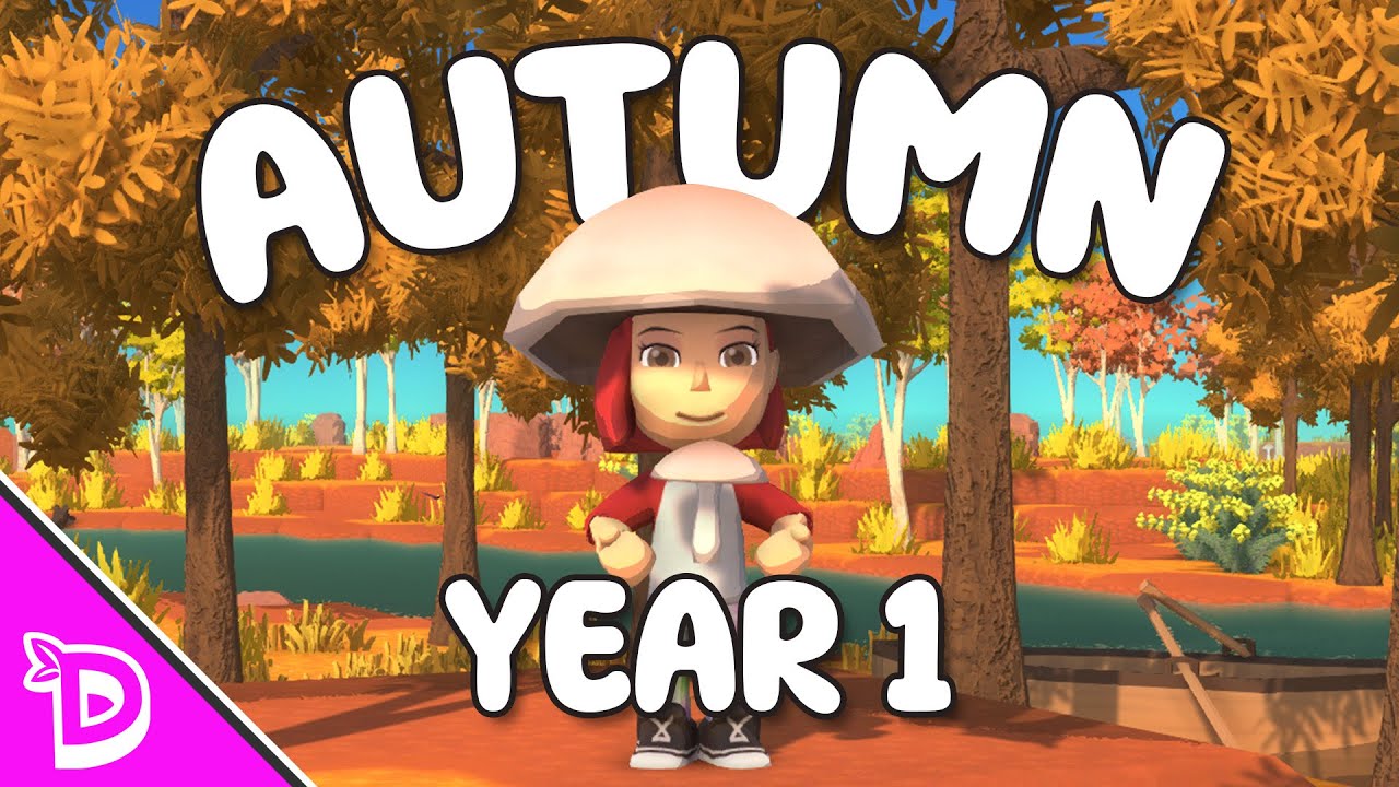 Dinkum: Autumn, Year 1 🍄 | Full Season Compilation (Days 1–28)