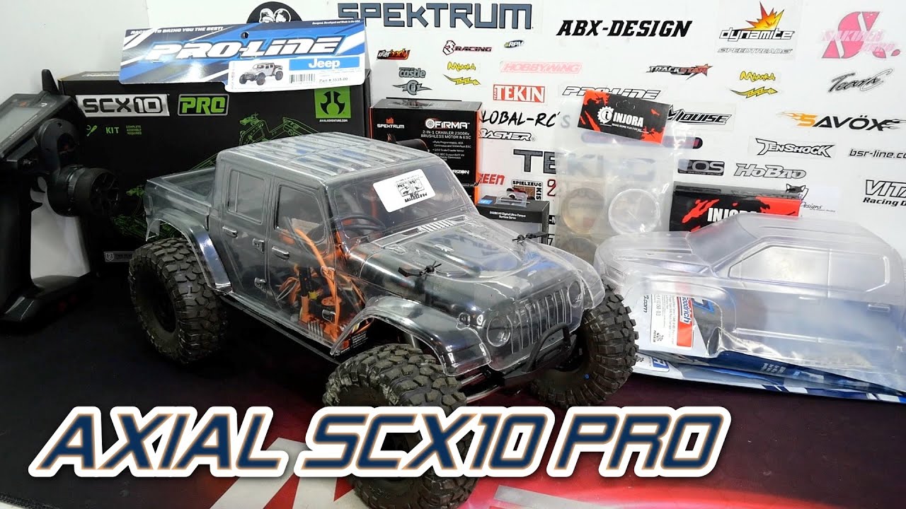 Der Axial SCX10 Pro - Voll mit Proline und Spektrum [German]