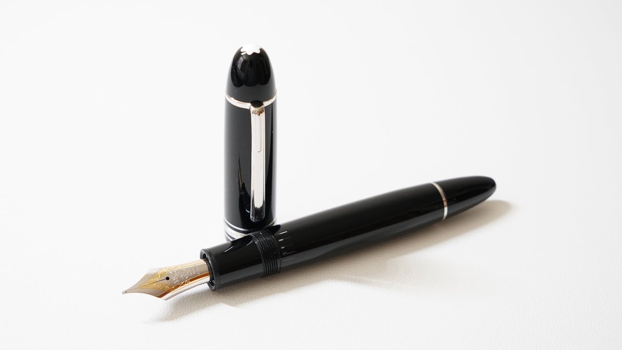 Обзор перьевой ручки Montblanc 149 Platinum