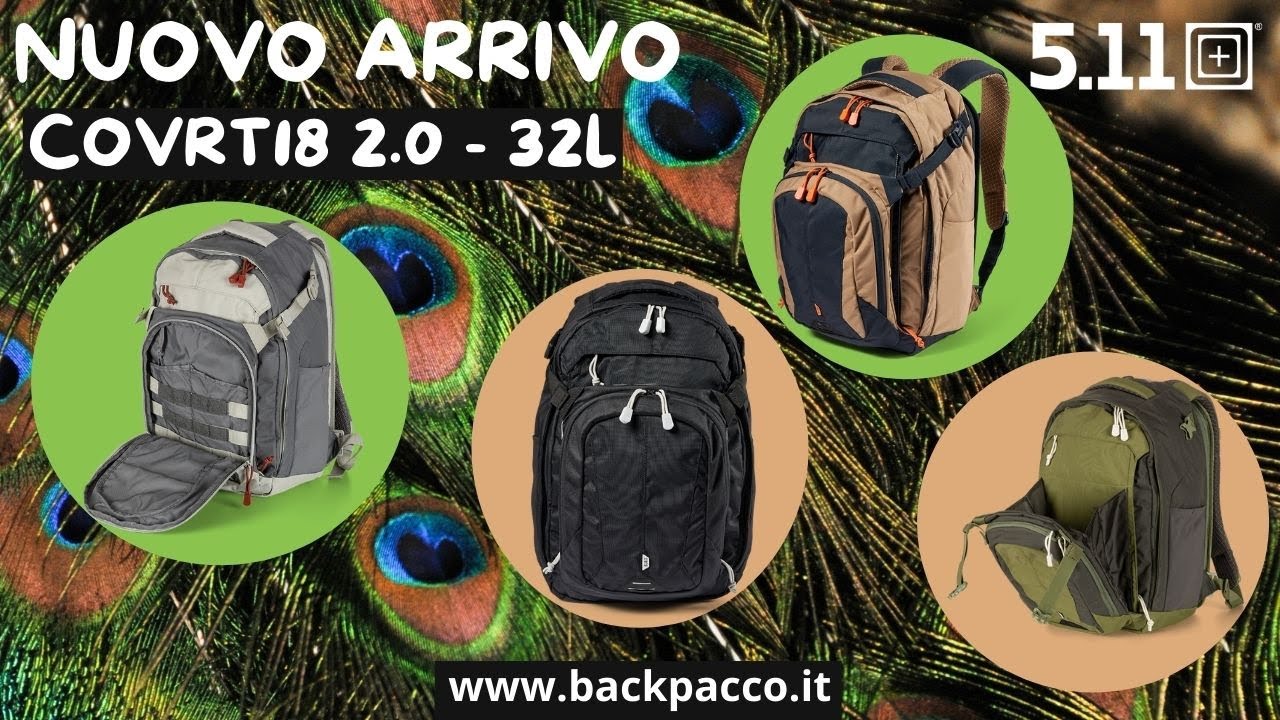 Nuovo Arrivo su Backpacco: Zaino 5.11 COVRT18 2.0 - 32L