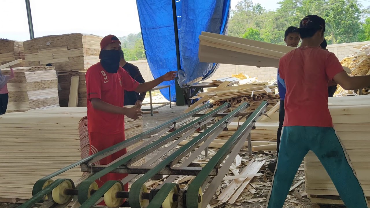 proses pembuatan veneer 