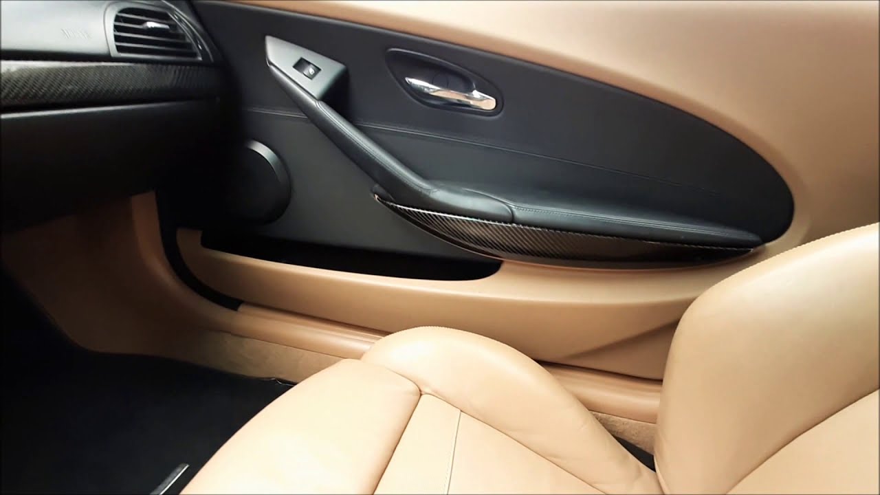 Listwy ozdobne do BMW e63 Carbon Fiber Interior Trims