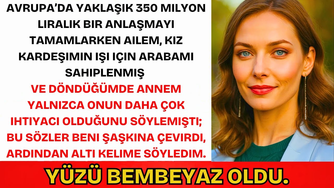 Ailem Hayalimdeki Arabayı Kardeşim İçin Rehine Verdi—Her Kuruşunu Ödettirdiğimde Pişman Oldular