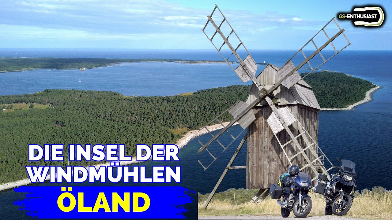 Öland - Tourauftakt auf der Insel der Windmühlen | Motorradreise Schweden (S3/E1)