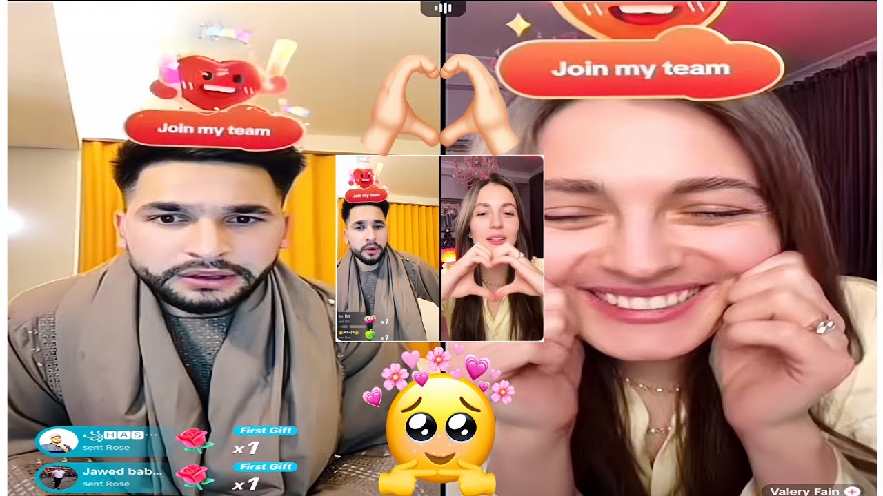 Tiktok live Match 😡🤬Waliullah Sahibzada 🗣️🫴🏻Valery Fain Happy 😊😘 ​⁠​⁠@rajabbutt94 #viralvideo