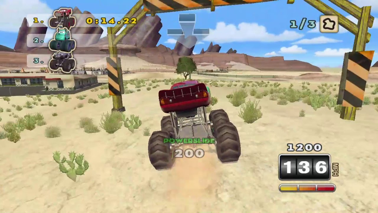 Cars Mater-National Superdrive: Episode 11 - Holiday Hotshot Monster McQueen