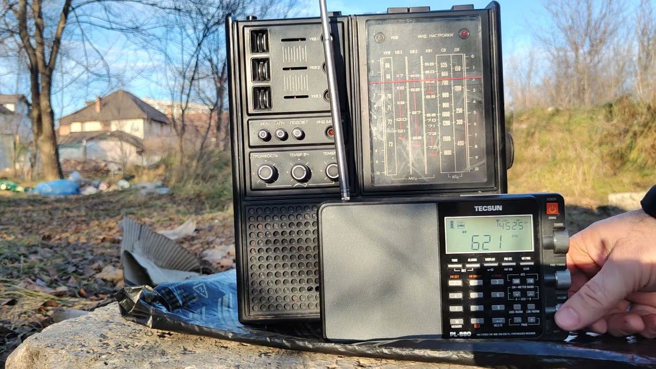 Меридиан 235 & Tecsun PL 880. ДВ и СВ.