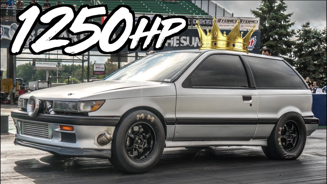 1250HP AWD 4G63 Colt Breaks 7’s! - 