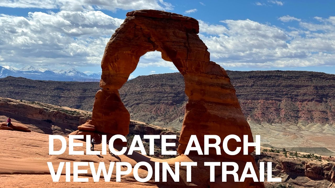Смотровая площадка Delicate Arch, полный поход в 4K, Национальный парк Арчес