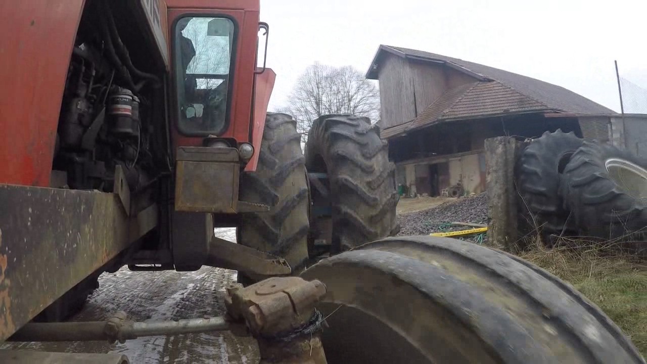 Démarrage à froid par -4 vs -11 MF1135 Hiver 2017