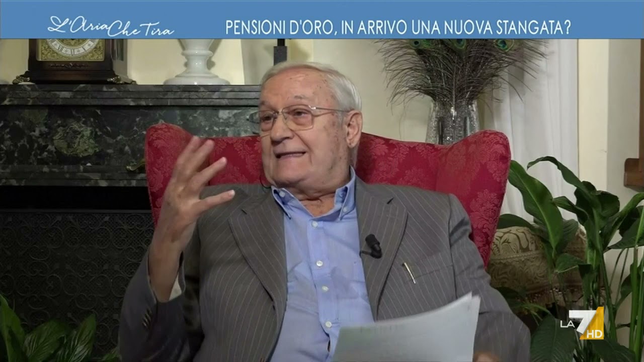 Il pensionato d'oro Michele Poerio: 