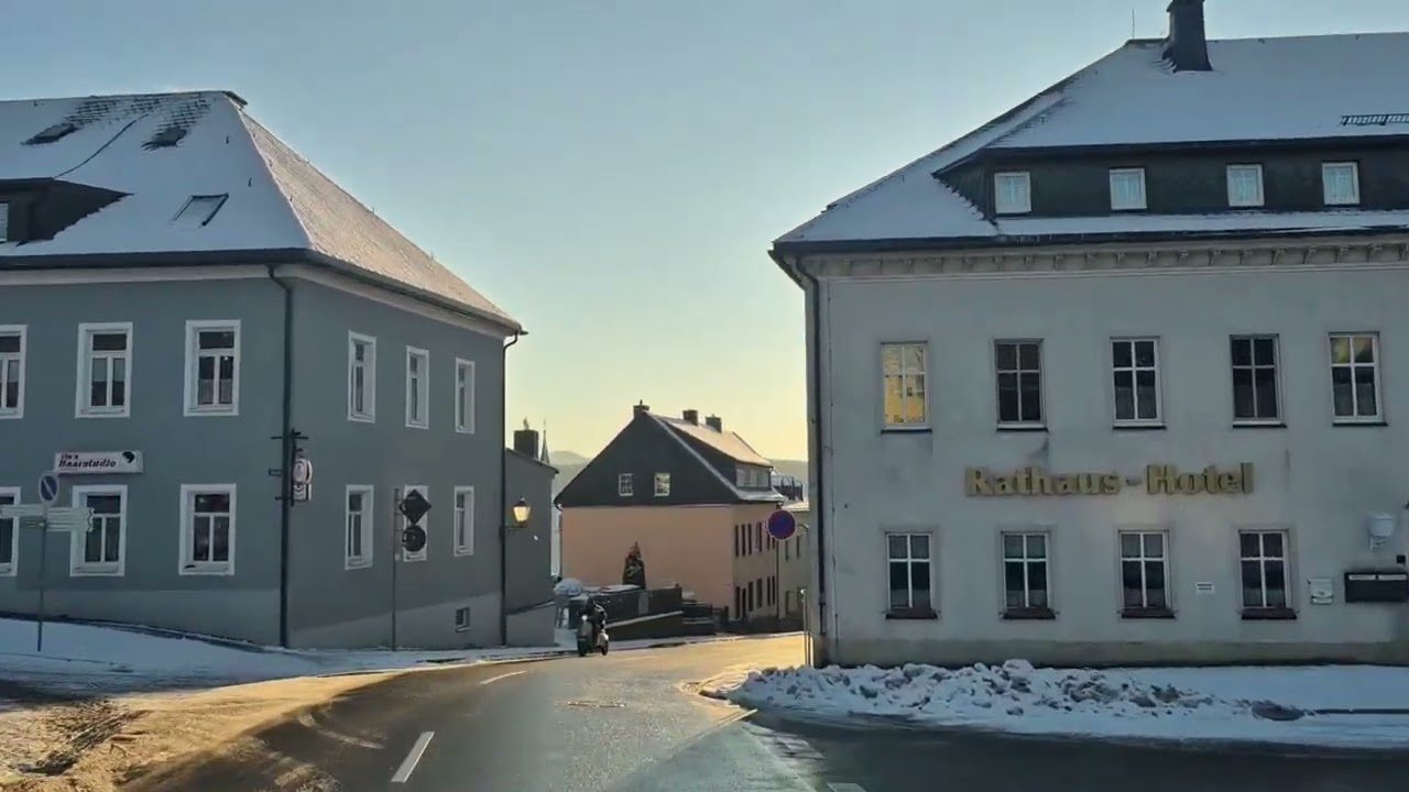 Chris Rea - Driving Home For Christmas (Erzgebirge 2024) Fahrt von Kühberg über Jöhstadt nach Schm..