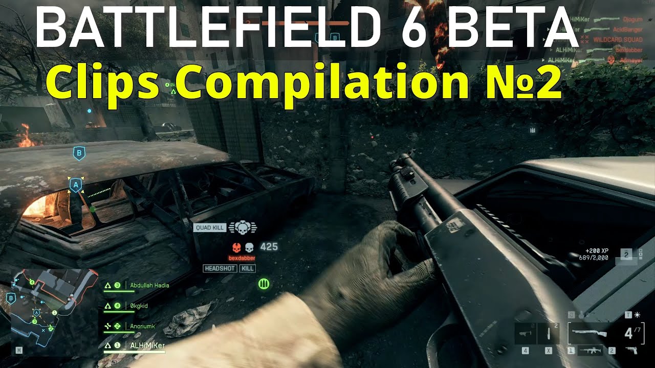 Battlefield 6 Beta. Нарезка клипов №2