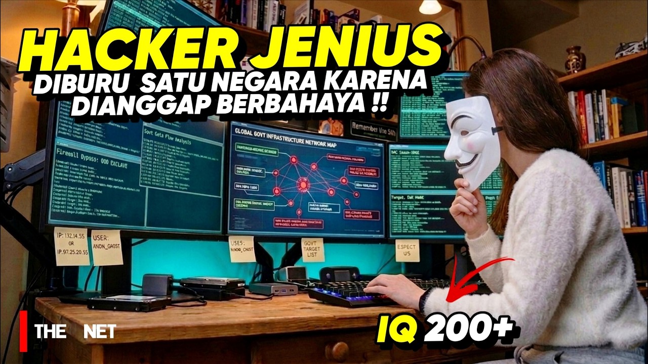 HACKER JENIUS !! DIBURU KELOMPOK CYBER JAHAT KARENA MEMBONGKAR KONSPIRASI KEJAM &bull; ALUR CERITA FILM