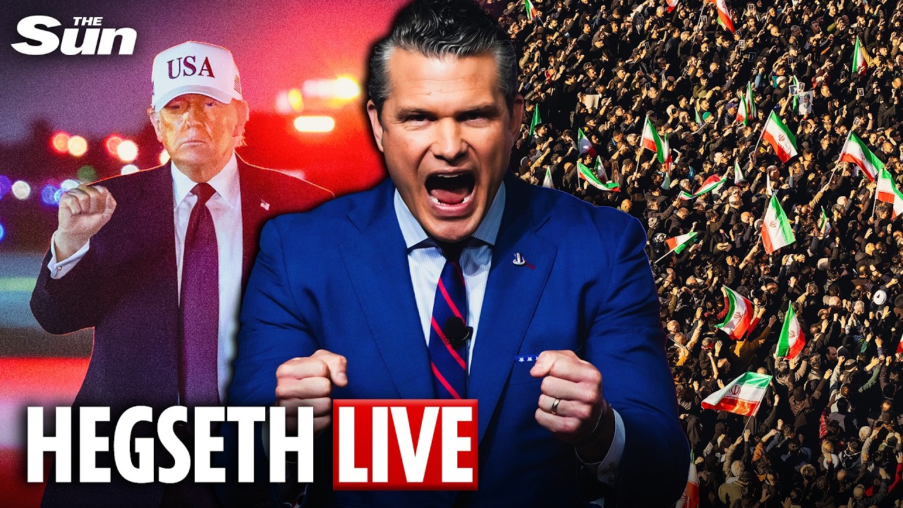 LIVE: Defence Secretary Hegseth details ‘operation epic fury’ in Iran