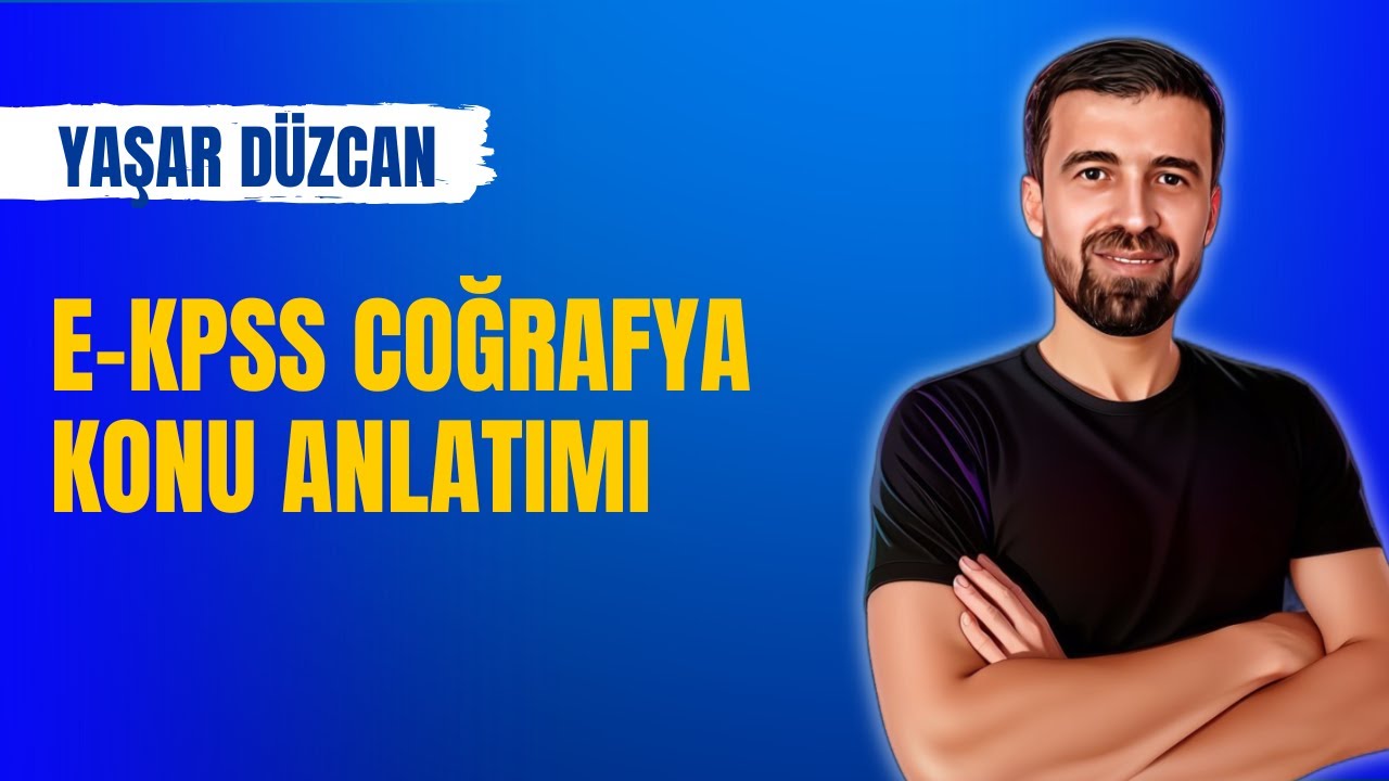 T&uuml;rkiye'nin Yer Şekilleri-2  Dağlar, Ovalar, Platolar ve G&ouml;ller EKPSS Coğrafya
