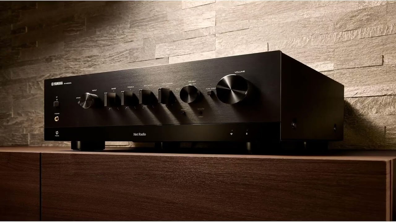 Лучшее предложение: сетевой ресивер Yamaha R-N800A с фонокорректором и встроенным ЦАП, черный.