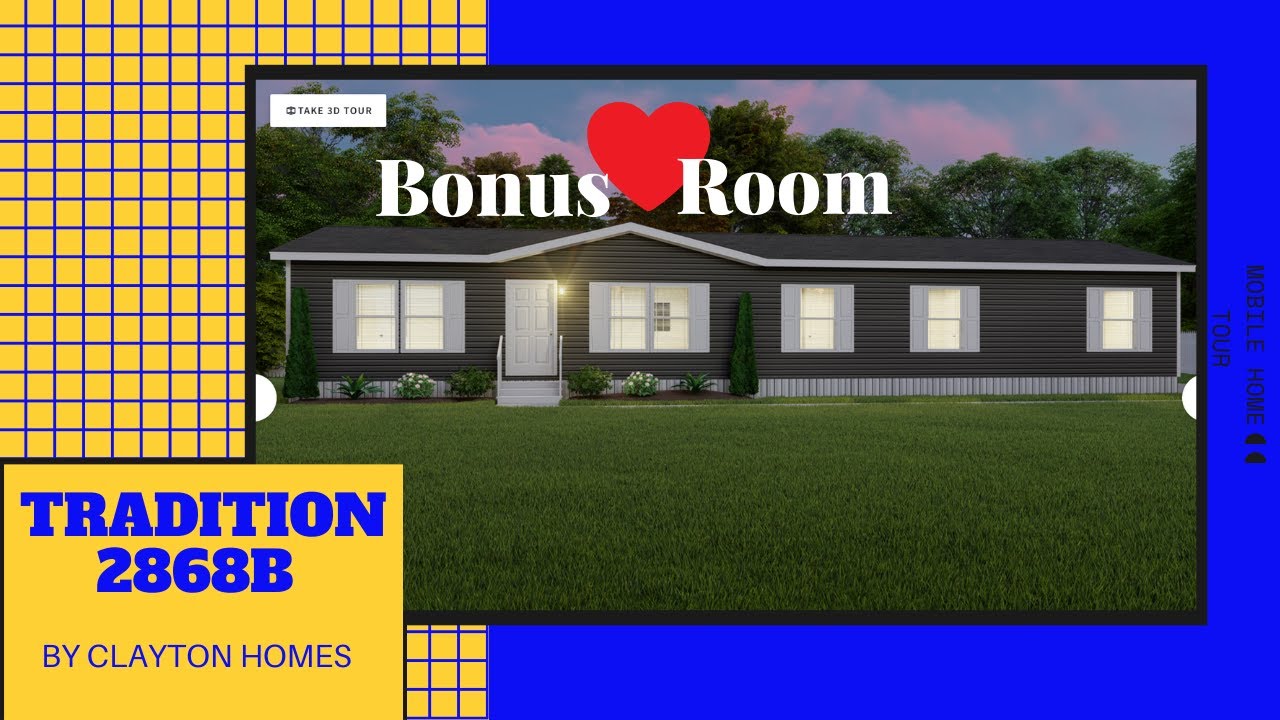The Tradition 2868 B by Clayton Homes $98,500 | mobilehomediva