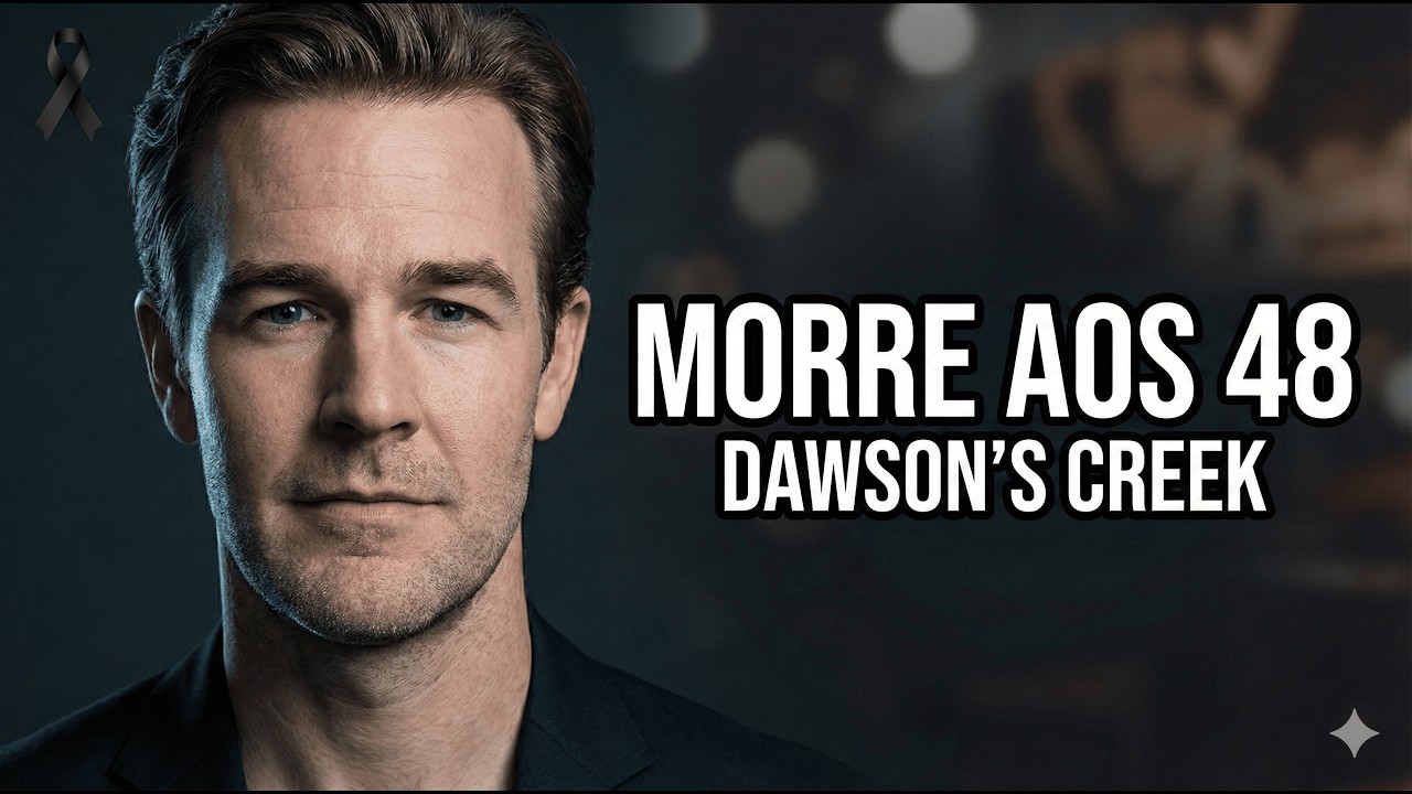 CHOCANTE: James Van Der Beek MORREU aos 48 - câncer
