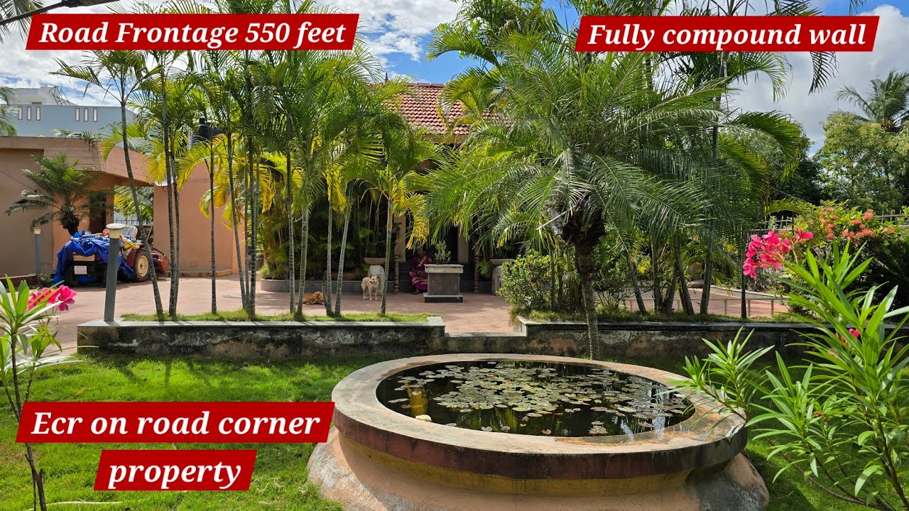 No:236 ECR ONROAD 95 CENT FANTASTIC FARM HOUSE  For Sale In Mahabalipuram ||Ct:9626716274