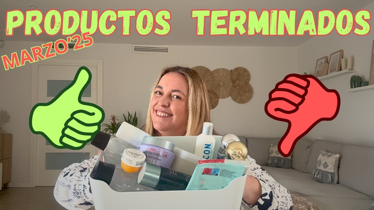PRODUCTOS TERMINADOS ♻️ Marzo'25|Skincare+Higiene+Cabello...