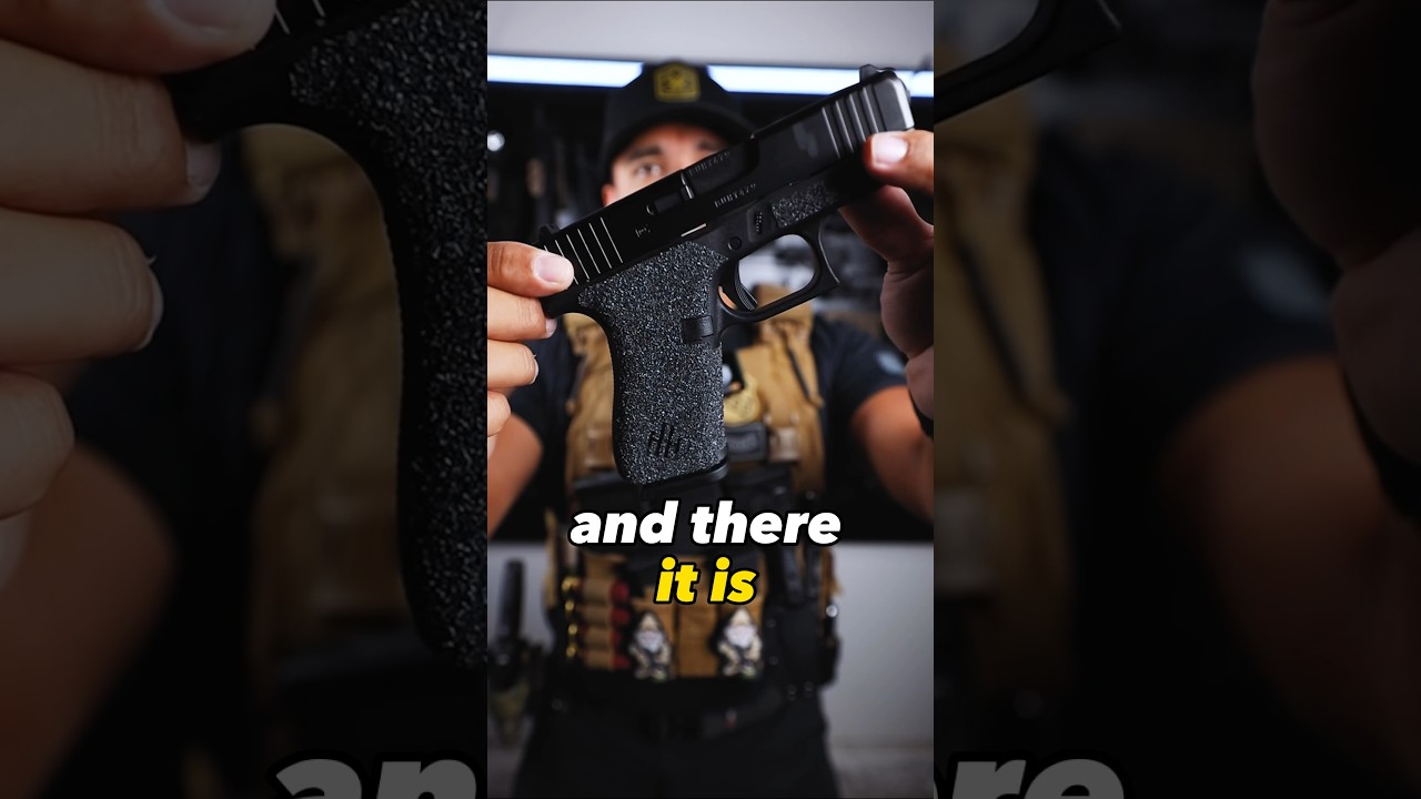 Этот Glock становится супер-цепким #glock #guns #glock43x