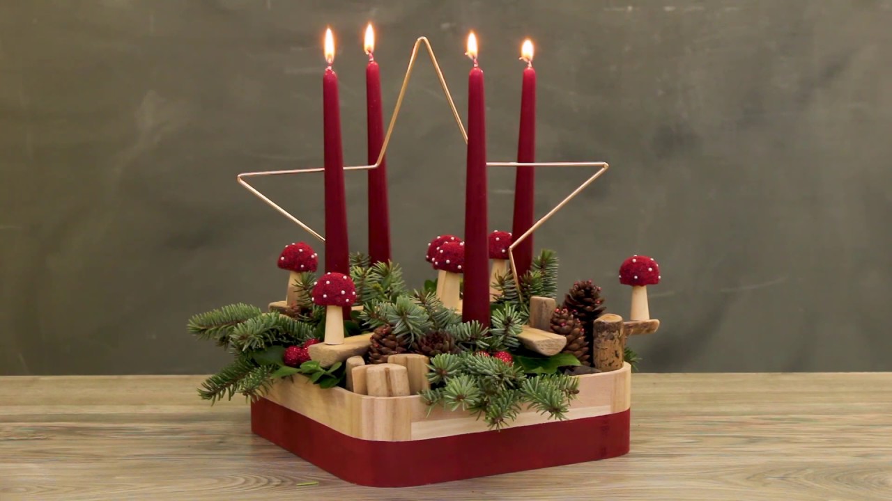 DIY Kerstdecoratie met ster in het midden iHobby
